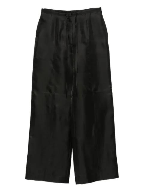 drawstring silk trousers by ROHE