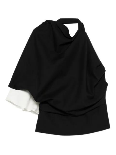 halterneck blouse by ROHE