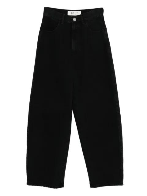 high-waisted jeans by ROHE
