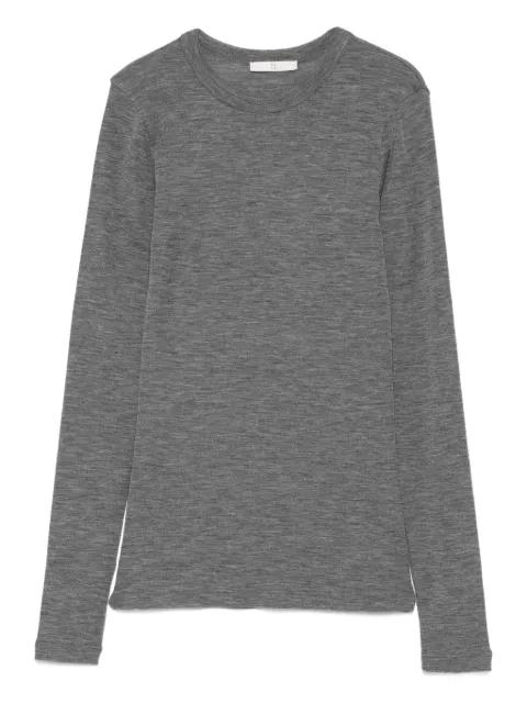 long-sleeved wool T-shirt by ROHE