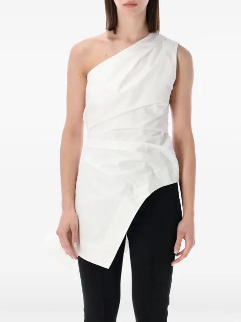 one-shoulder asymmetric top by ROHE