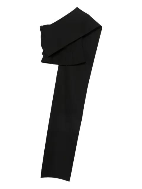 one-shoulder blouse by ROHE