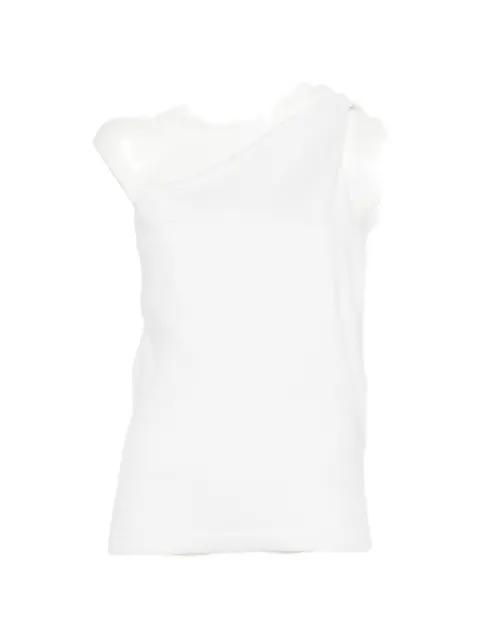 one-shoulder top by ROHE