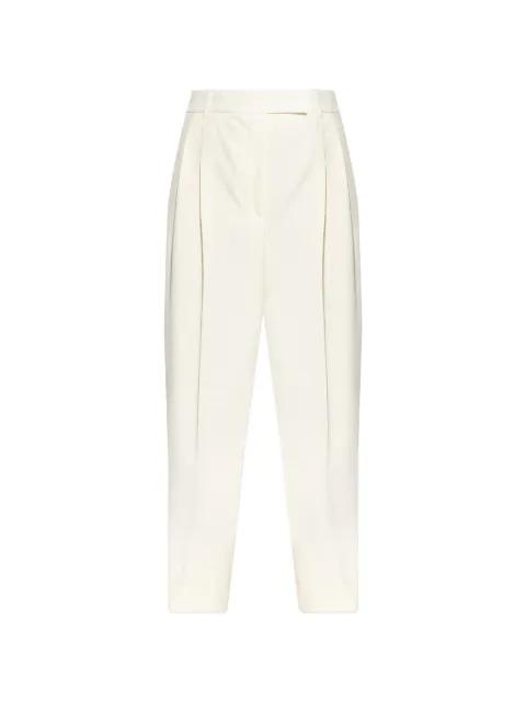 pleated cuffed trousers by ROHE