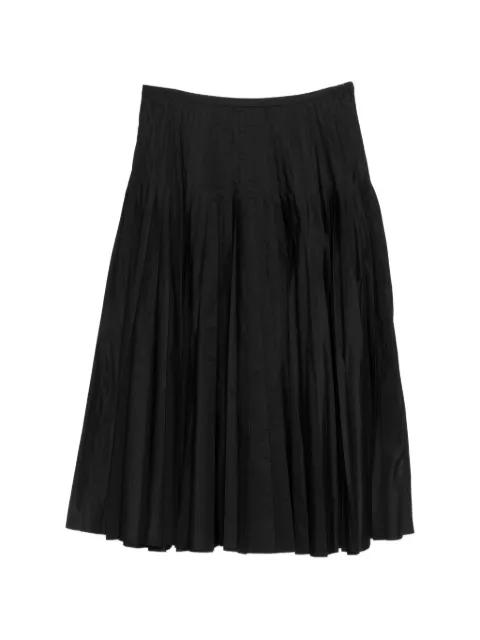 pleated midi skirt by ROHE