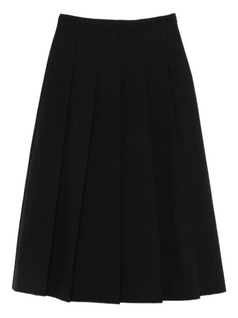 pleated midi skirt by ROHE