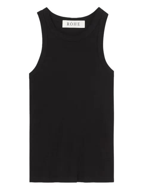 ribbed racer-back top by ROHE