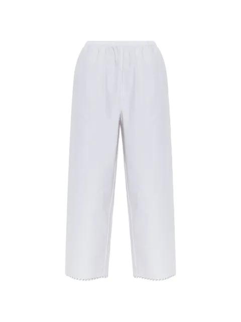 scalloped trousers by ROHE