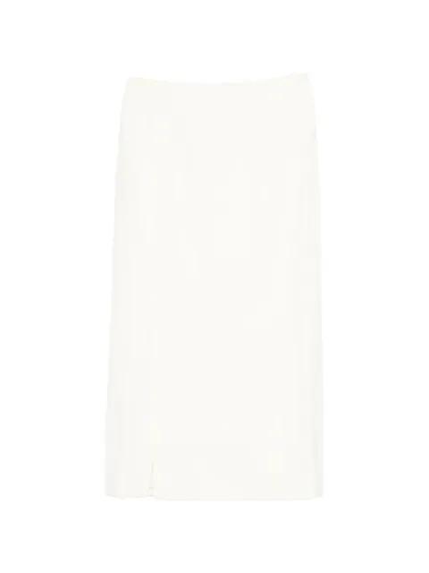 short-slit midi skirt by ROHE