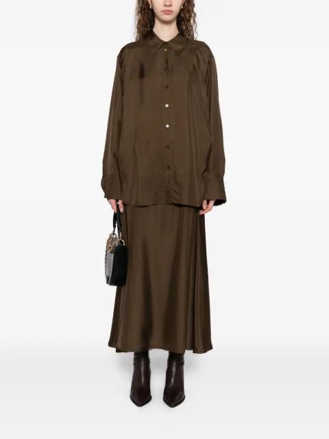 silk gilet-dress by ROHE