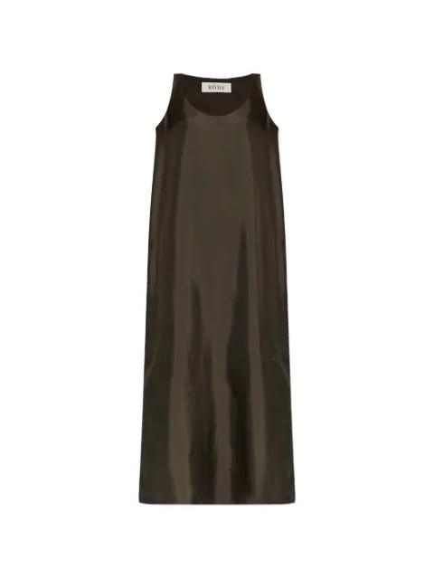 sleeveless silk dress by ROHE