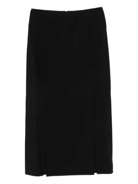 slit-detail skirt by ROHE