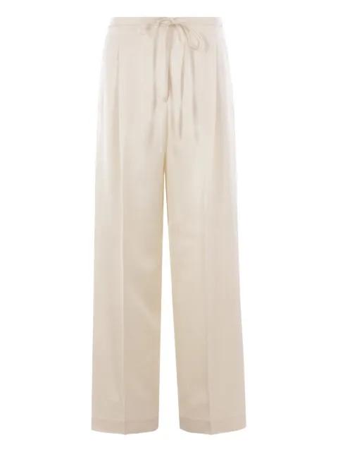 straight-leg trousers by ROHE