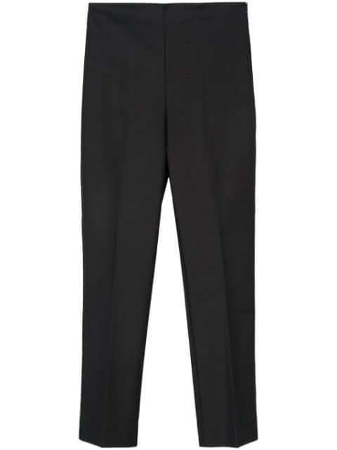 tailored slim-fit trousers by ROHE