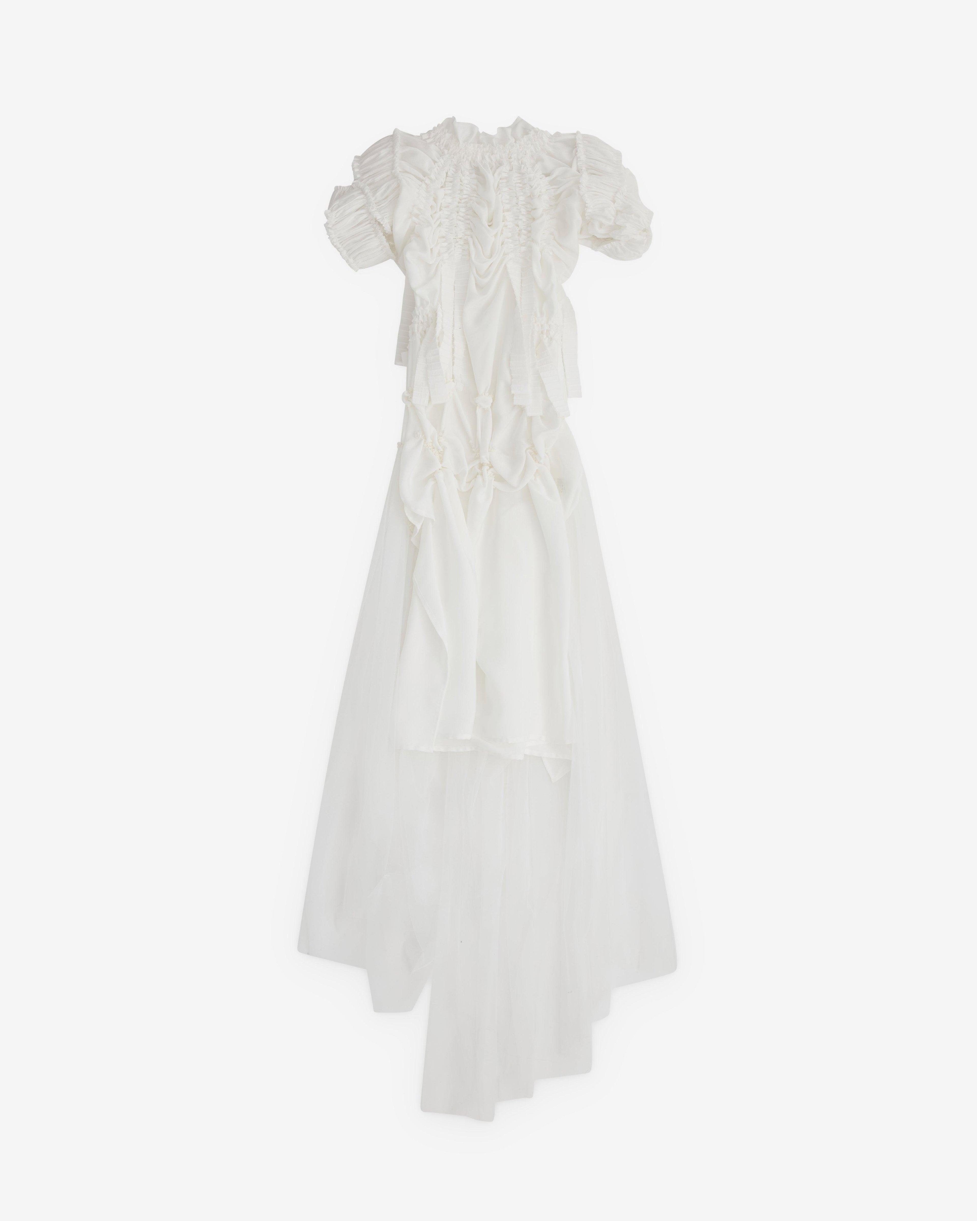 Róisín Pierce - Women’s Artisanal White Death Dress - (Ivory) by ROISIN PIERCE