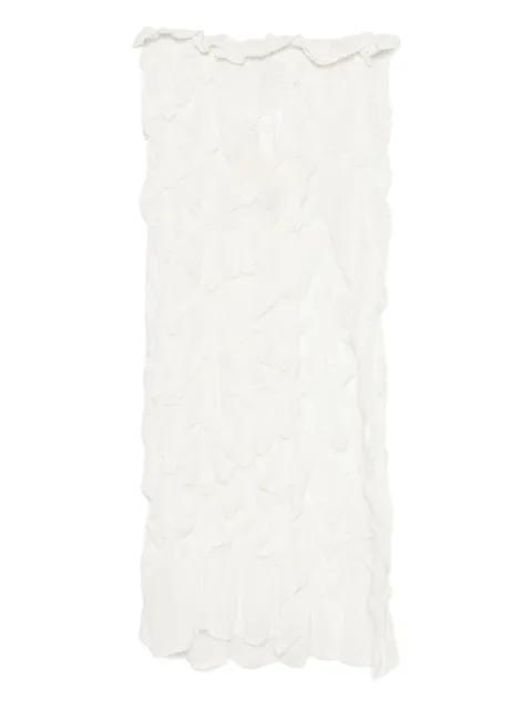 asymmetric hem skirt by ROISIN PIERCE