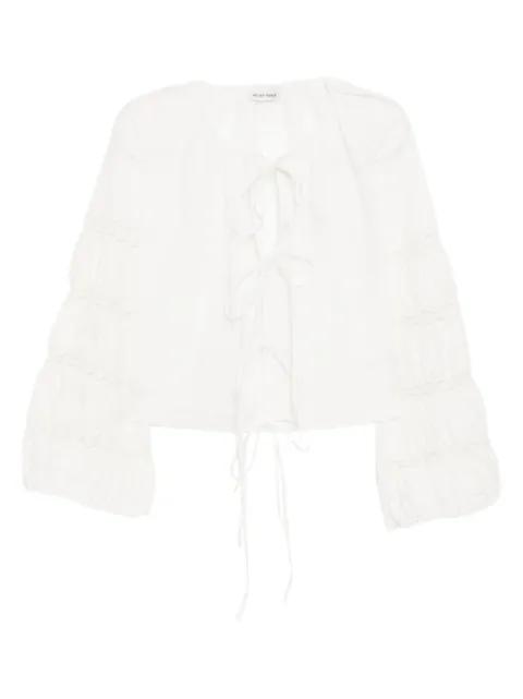 floral-embroidered blouse by ROISIN PIERCE