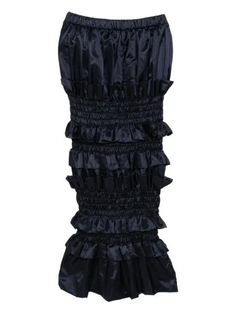 shirred skirt by ROISIN PIERCE