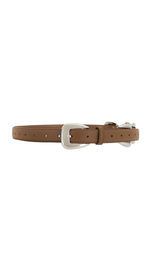 ROKH Multi Buckle Belt in Tan by ROKH