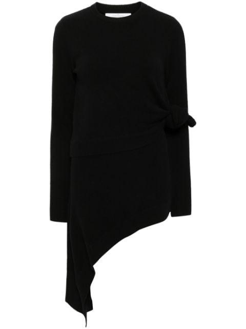 asymmetric knitted dress by ROKH
