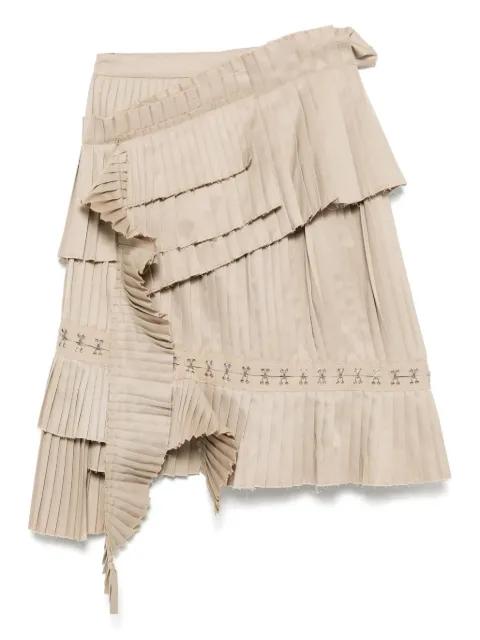 broken pleated shirt by ROKH