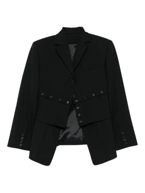 button-fastening blazer by ROKH