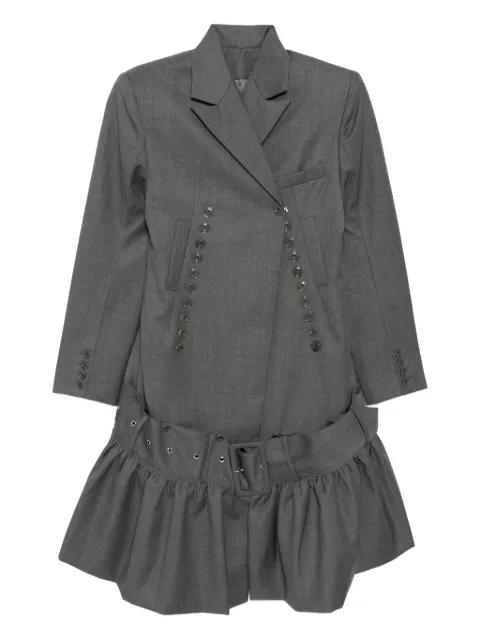 flared-hem coat by ROKH