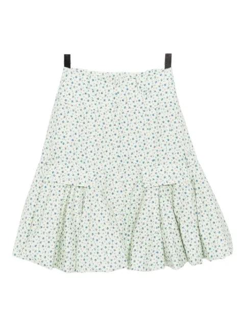 floral-print midi skirt by ROKH
