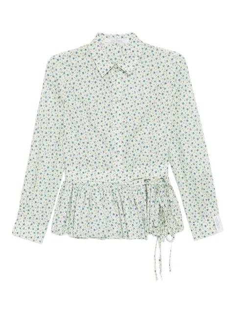 floral-print shirt by ROKH