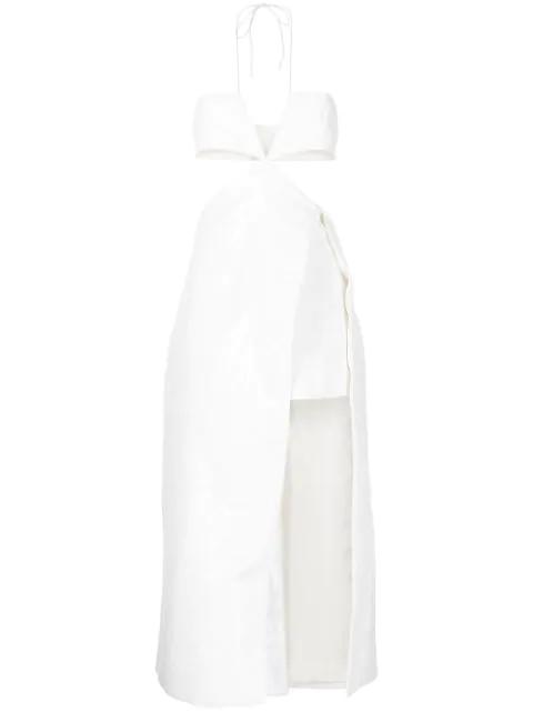 open cut sequin dress by ROKH