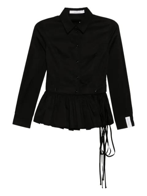 peplum-hem shirt by ROKH