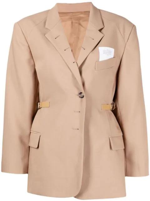 single-breasted tailored blazer by ROKH