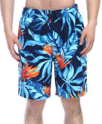 Men's 8" Mesh Lined Swim Trunks, up to Size 2XL by ROKKA&ROLLA
