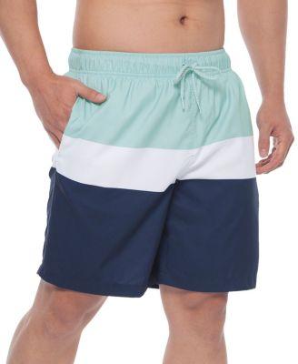 Men's 8" Mesh Lined Swim Trunks, up to Size 2XL by ROKKA&ROLLA