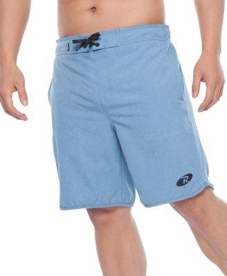 Men's 9" Stretch Mesh Lined Swim Trunks, up to Size 2XL by ROKKA&ROLLA