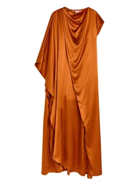 Hiba draped asymmetric dress by ROKSANDA