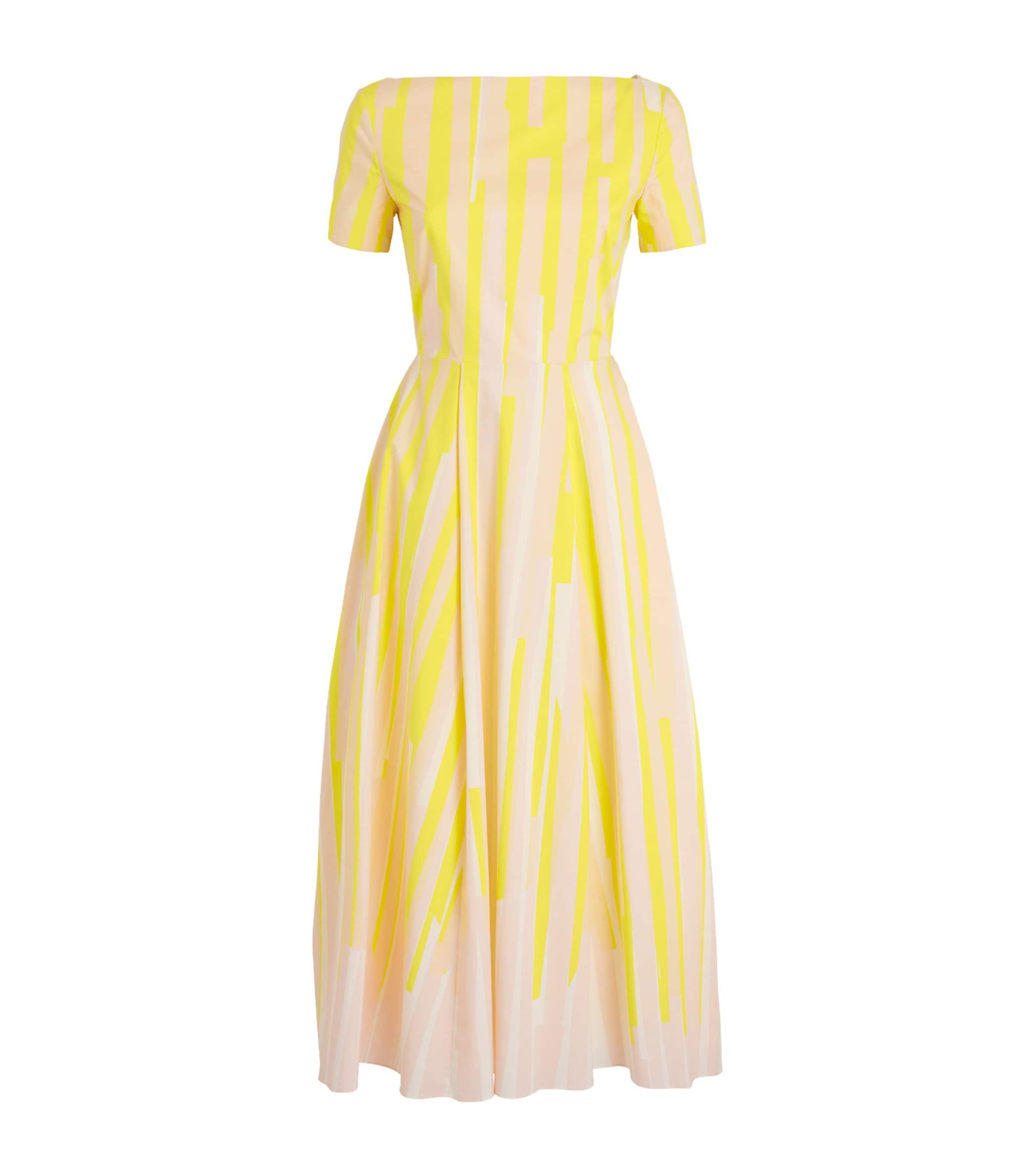 Roksanda Cotton Stripe Vaela Midi Dress by ROKSANDA