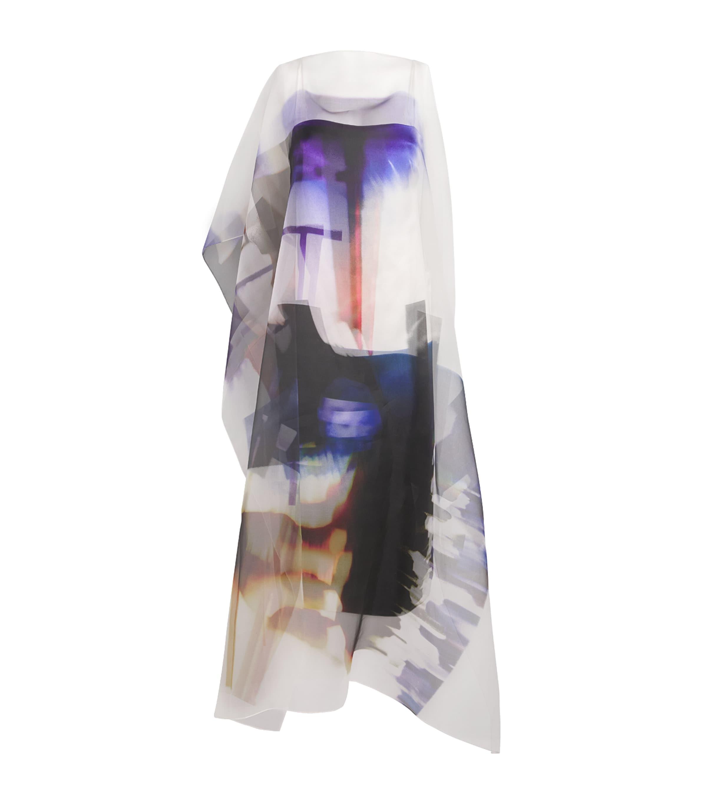 Roksanda Silk Tulle Eren Midi Dress by ROKSANDA