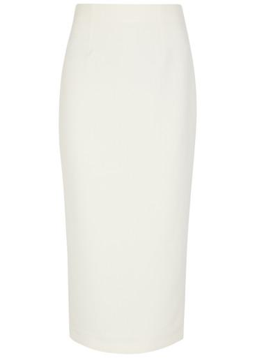 Crepe midi skirt by ROLAND MOURET