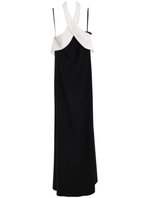 halterneck gown by ROLAND MOURET