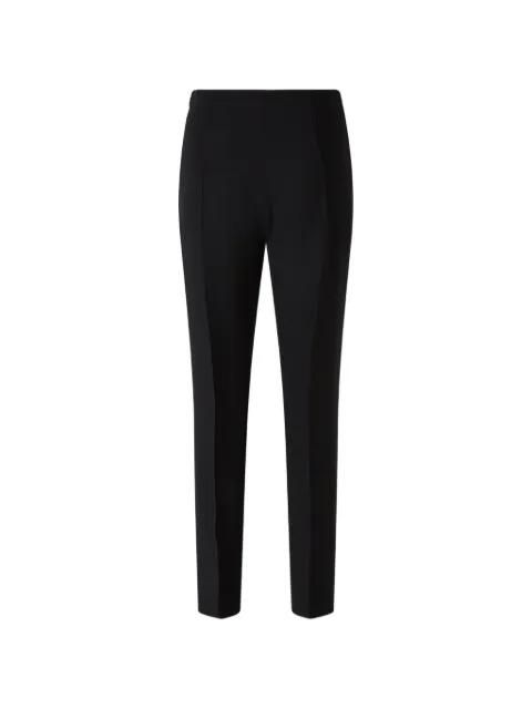 side-zip skinny trousers by ROLAND MOURET
