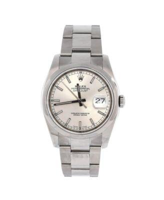 Oyster Perpetual Datejust Automatic Watch in Stainless Steel 36mm by  ROLEX