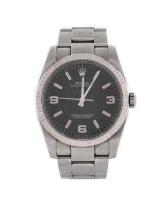 Oyster Perpetual Datejust Automatic Watch in Stainless Steel and White Gold 36mm by ROLEX Oyster Perpetual Datejust Automatic Watch in Stainless Steel and White Gold 36mm by ROLEX