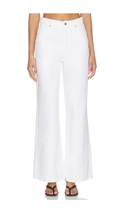 ROLLA'S Relaxed Sailor Jeans in White by ROLLA'S