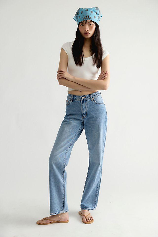 Rolla's Meg Straight Jeans by ROLLA'S | FREE PEOPLE