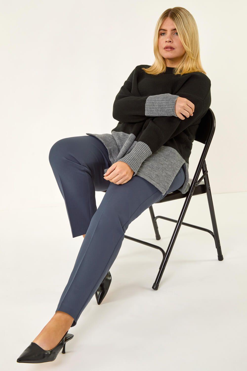 Curve Straight Leg Trouser by ROMAN