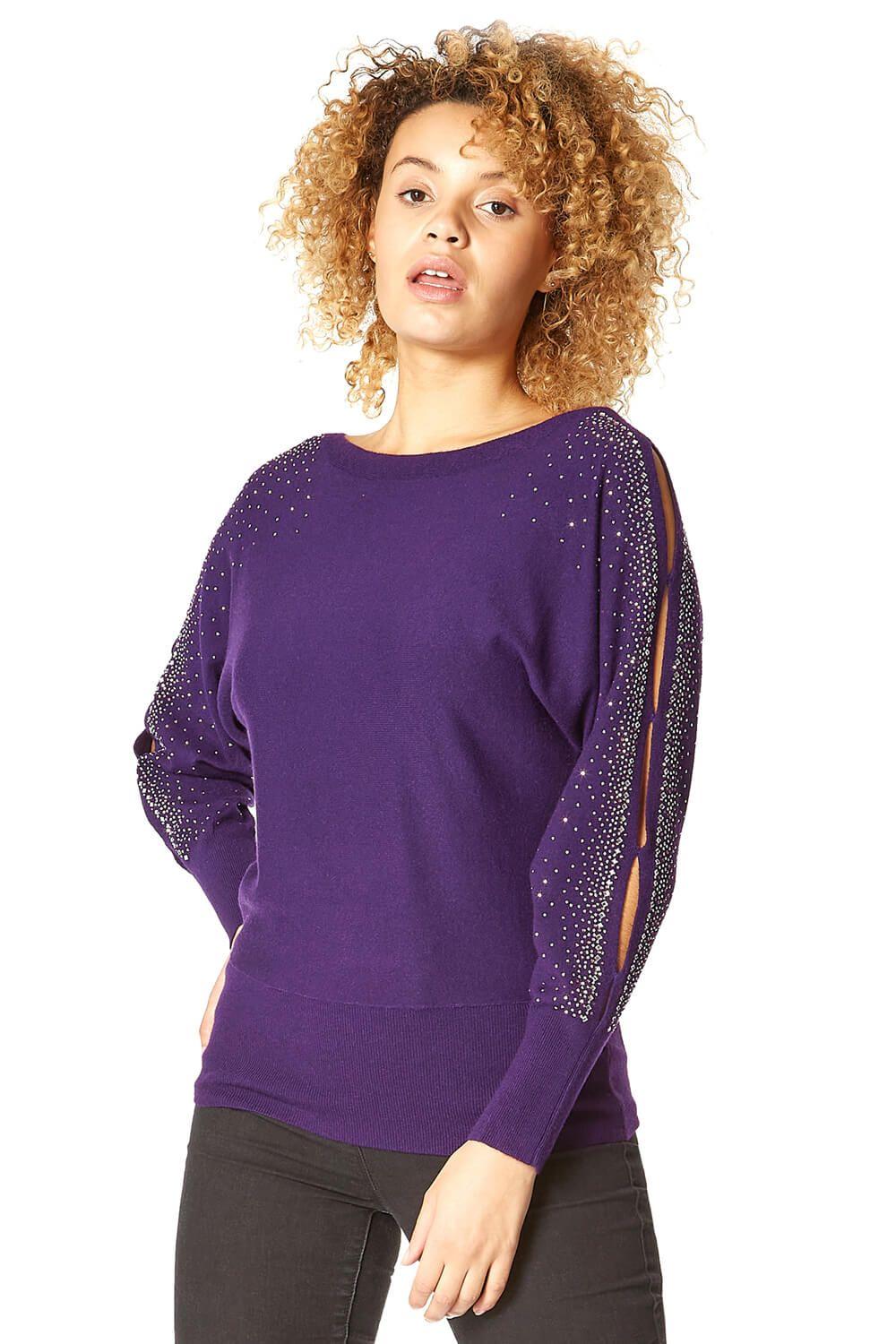 Hotfix Split Sleeve Jumper by ROMAN