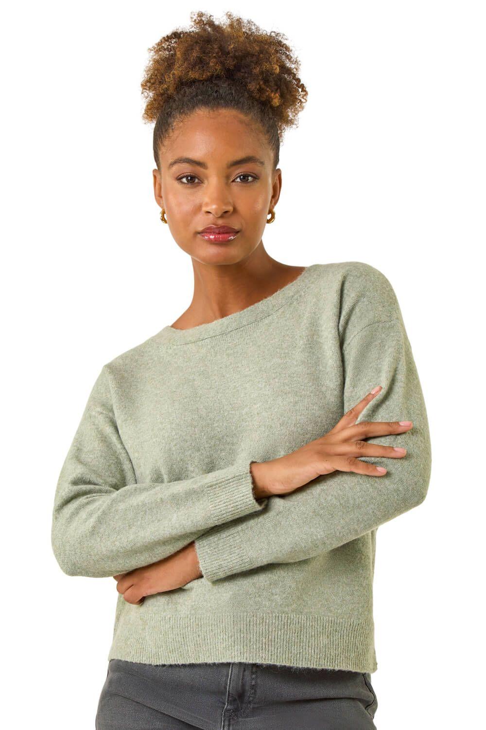 Ribbon Bow Tie Back Jumper by ROMAN