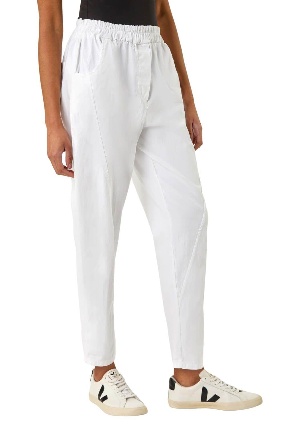 Seam Detail Cropped Trousers by ROMAN