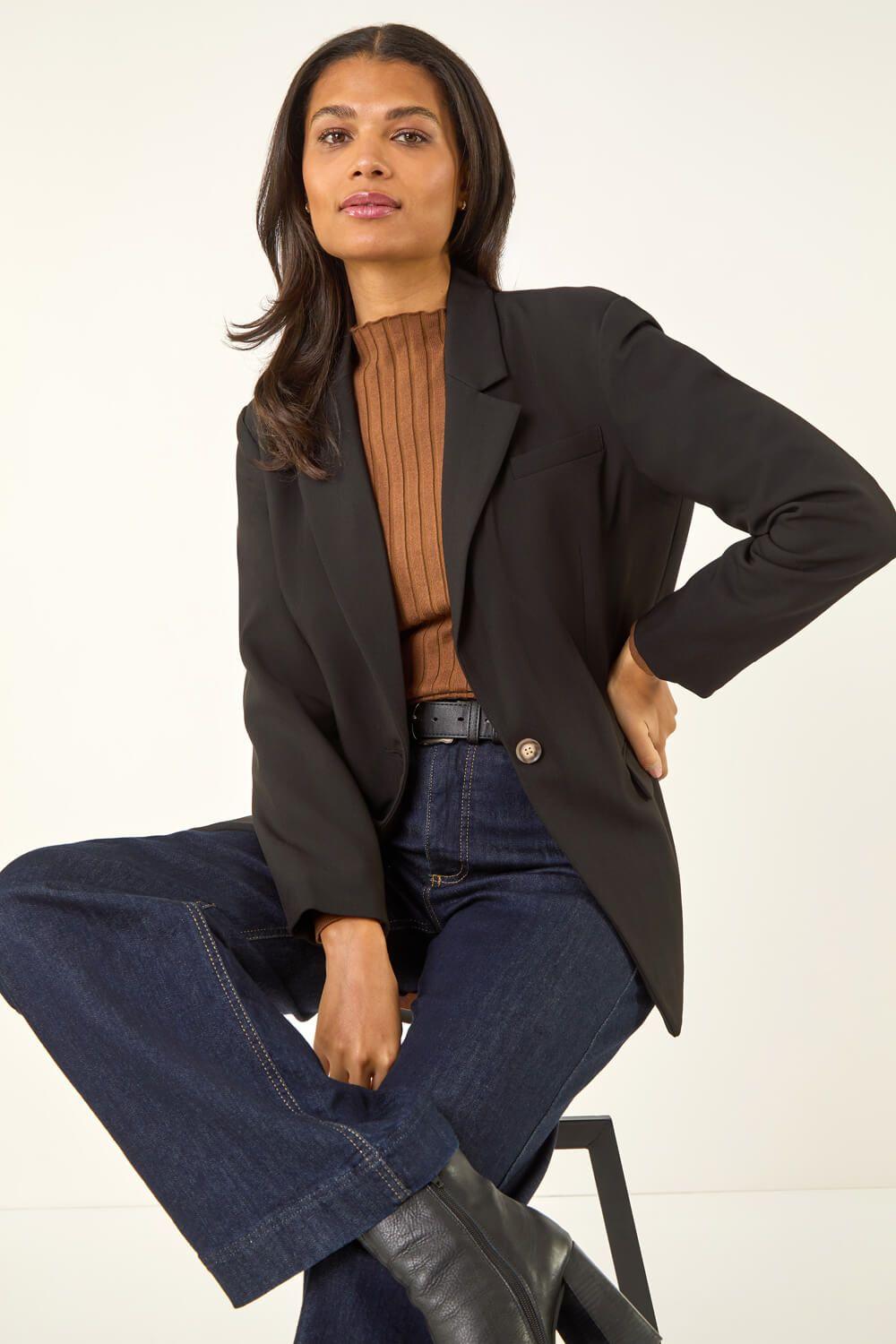 Single Breasted Smart Blazer by ROMAN